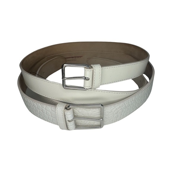 Alexander McQueen Double Long Leather Belt size 80/32” - Picture 1 of 5